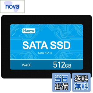 �y9��1���[9��15���܂�200�~�I�t�z�y���������zHanye SSD 512GB 3D NAND ���ϋvTLC �̗p �����^ 2.5�C���` SATAIII 6Gb/s �A���~��➑� W400-512GB �������K�㗝�X�i ���[�J�[3�N
