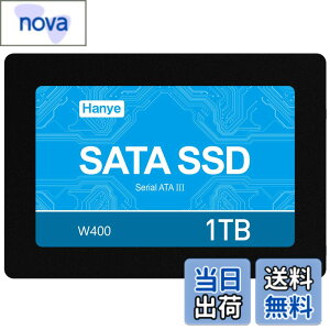 �y���������zHanye SSD 1TB 3D NAND ���ϋvTLC �̗p �����^ 2.5�C���` SATAIII 6Gb/s �A���~��➑� W400-1TB �������K�㗝�X�i ���[�J�[3�N