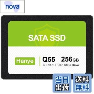 �y���������zHanye 256GB �����^SSD 2.5�C���` 7mm SATAIII 6Gb/s 520MB/s 3D NAND�̗p �A���~��➑� ���K�㗝�X�i ����3�N