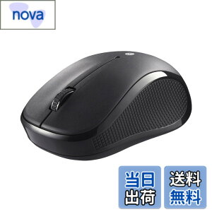 �y���������z�o�b�t�@���[ BUFFALO Bluetooth3.0 BlueLED�}�E�X �É�/3�{�^�� �u���b�N BSMBB21SBK