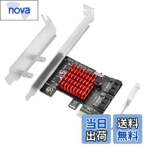 �y���������zELUTENG SATA ���݃{�[�h 6Gbps���x pcie sata ���� 2�|�[�g sata ���� �g���J�[�h PCI Express x1 X4 X8 X16�p ��^/���^�V���[�V���g�p�ł� Windows10/8/7/Vista�ȂǑΉ� SATA expansion board 2ports