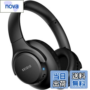 �y9��1���[9��15���܂�200�~�I�t�z�y���������z���C�����X �w�b�h�z�� KVIDIO Bluetooth 6.0 65���ԍĐ� 40mm HD �h���C�o�[���j�b�g �I�[�o�[�C���[�w�b�h�z�� �}�C�N���� �L�� ���� ���p �Չ� ���^