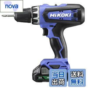 �y���������zHiKOKI(�n�C�R�[�L) 18V �R�[�h���X �h���C�o�h���� �`���b�N 1.5~13mm 22�i�N���b�` 2.0Ah �~�d�rx1�� �[�d�� �P�[�X�t FDS18DF(BG)