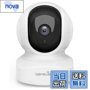 �y���������zWansview Q5�l�b�g���[�N�J�����y����z 300����f 2K�x�C�r�[���j�^�[ ���C�����X�����h�� 360�x �x�r�[ �V�l �y�b�g����� 2.4GWi-Fi�Ή�Wi-Fi�J���� �����ǔ� ���̌��m �o�������� ��