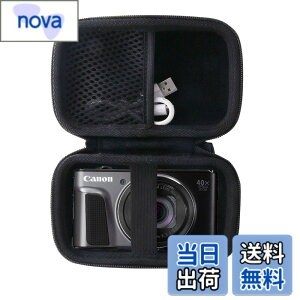 �y���������zCanon PowerShot G7X / SX620HS/SX720HS/SX730HS/SX740HS/G9 X�f�W�^���J������p���[�P�[�X-WERJIA (storage case-Black)