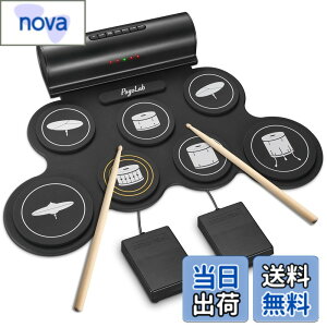 �y9��1���[9��15���܂�200�~�I�t�z�y���������zPOGOLAB �d�q�h�����Z�b�g 7�p�b�h �h�����L�b�g Bluetooth�@�\�t�� ���[���A�b�v�h���� ���K�p�b�h Midi�h�����L�b�g �X�s�[�J�[���� �[�d���h���� 