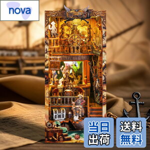 �y���������zFUNPOLA 3D�p�Y�� �u�b�N�k�b�N �L�b�g Booknook �ؐ��p�Y�� DIY �~�j�`���A �h�[���n�E�X LED �{�I���� �u�b�N�G���h �W���p �N���t�g�Z�b�g ���S�҂⒆�w������ 233PC (�V���E��)