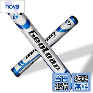 【送料無料】Geoleap パターグリップ-ソフトポリウレタン素材 ラウンド型 軽量ゴルフグリップ 4色 2サイズオプション (青, スタンダードサイズ(2.0))