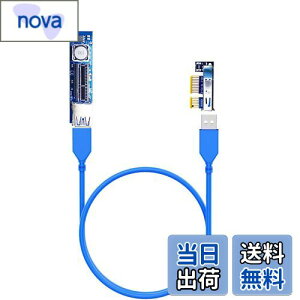 yzGLOTRENDS UEX101 600mm PCIe 3.0 X1CU[P[uiPCIe WiFiJ[hAM.2 PCIeJ[hAFireWireJ[h, USB PCIeJ[hATEhJ[hjɑΉ