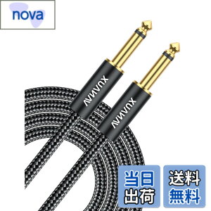 �y���������zVANAUX �M�^�[ �P�[�u�� 6.35mm�V�[���h�P�[�u�� �M�^�[�V�[�� TS �X�e���I�v���O ���m���� �y��E�����@��P�[�u���G���N�g���b�N�M�^�[�A�x�[�X�A�~�L�T�[�A�L�[�{�[�h�A�d�q�h