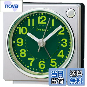 �y���������z�Z�C�R�[�N���b�N(Seiko Clock) �ڊo�܂����v �u�����v �A�i���O �W������������ ��F���^���b�N 65x64x38mm PYXIS �s�N�V�X NR450S