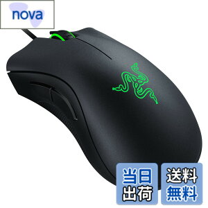 �y���������zRazer DeathAdder Essential �Q�[�~���O�}�E�X �L�� 5�{�^�� 6400 DPI �I�v�e�B�J���Z���T�[ �G���S�m�~�b�N�`�� �V�t�@�[���E�F�A�K�p�Ły���{���K�㗝�X�i�z RZ01-02540100-R3M1-N