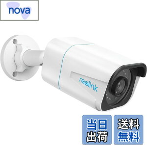 �y���������zReolink �h�ƃJ���� PoE 4K�掿 ���O AI�l�́E�ԗ��E�������m �L���ڑ��Ď��J���� H.265 ����� �Z�L�����e�BIP�J���� ONVIF�Ή� �}�C�N���� ��ԎB�e 24���ԏ펞�A���^�� �X�}�z�Ō��� 