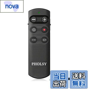 �y���������zPHOLSY RMT-P1BT �J���� ���C�����X �����R�� �����[�Y �����[�g�R���g���[���[ Bluetooth �����[�g�X�C�b�` Sony �p a1 a6400 a6600 a6700 a7C a7M3 a7M4 a7RM3 a7RM4 a7SM3 a9M2 RX0M2 RX100M7 ZV-1 ZV-E10