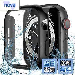 �y���������zCAERMA Apple Watch�p �P�[�X iWatch Series 11/10/9/8/7/6/5/4/SE3/SE2/SE 44mm�Ή� �����^ �A�b�v���E�H�b�`�p �J�o�[ �h�� �d�x9H �����K���X �����ߗ� ���ϋv �ϏՌ� �S�ʕی� Apple Watch�p �J�o�[ 
