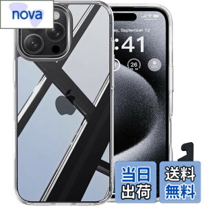 �y���������z�y�ČRMIL�V�K�i�E�ɁX�������zCASEKOO iPhone 15 Pro �p �P�[�X �N���A �ϏՌ� �ω��� �ČRMIL�K�i �X�g���b�t�z�[���t�� �X�}�z�X�^���h�t�� ��Phone15Pro�p�P�[�X 6.1�C���` �uKORI �v�N