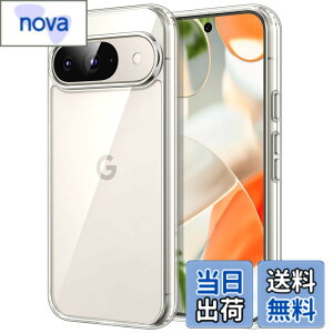 �y���������zJETech Google Pixel 9/9 Pro 2024 �P�[�X ���΂݂Ȃ� �ی�P�[�X �Ռ��z�� �o���p�[�J�o�[ ���h�~�n�[�hPC�o�b�N (�N���A)