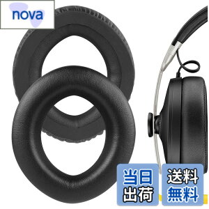 �y���������zGeekria �C���[�p�b�h QuickFit �݊��� �p�b�h �[���n�C�U�[ Sennheiser MM550-X, PX360, PX360-BT, Mm450-X �w�b�h�z���ɑΉ� �p�b�h �C���[/�C���[�J�b�v (�v���e�C�����U�[/�u���b�N)