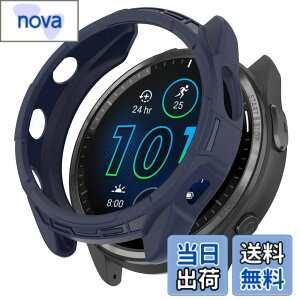 �y9��1���[9��15���܂�200�~�I�t�z�y���������z�mRuenTech�n�Ή�GARMIN Forerunner 965�P�[�X �ی�P�[�X Garmin Forerunner 965�p�J�o�[ 6�F�I �\�t�g�V���R���� �v���e�N�^�[�J�o�[ �ϏՌ� �y�� ���t��