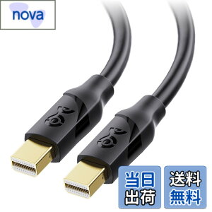 �y9��1���[9��15���܂�200�~�I�t�z�y���������zCable Matters 4K Mini DisplayPort �P�[�u�� 2m �u���b�N