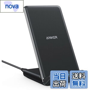 �y���������zAnker PowerWave 10 Stand ���C�����X�[�d�� Qi�F�� iPhone 16�V���[�Y / 15�V���[�Y / 14�V���[�Y Galaxy �e��Ή� �ő�10W�o�� (�u���b�N)
