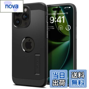 �y���������zSpigen �y�n��18�N�̋Z�p�́z iPhone 15 Pro �P�[�X MagSafe �ϏՌ� �X�^���h�t�� �ČRMIL�K�i�擾 �}�O�l�b�g���� 3�w�\�� �J�����ی� ���h�~ �Ռ��z�� ���C�����X�[�d�Ή� �^�t�E�A�[�}