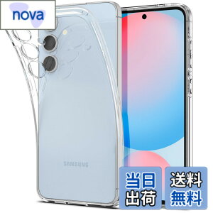 �y���������zSpigen Galaxy S24 FE �P�[�X �N���A ���ϖh�~ TPU �\�t�g �ϏՌ� �ČRMIL�K�i ���L�b�h�E�N���X�^�� ACS08616 (�N���X�^���E�N���A)