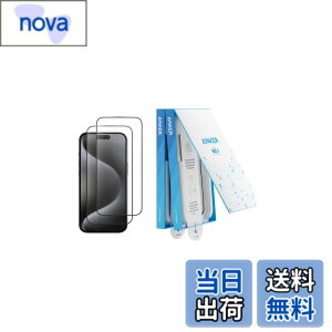 �y���������zAnker Easy Fit �K���X�t�B�����L�b�g (HD, iPhone 16 Pro) 2���Z�b�g �ی�t�B���� �����ی� ����/�C�A�Ȃ� �w��h�~ ���X���[�Y �ČRMIL�K�i ���ϋv�� �����z�� �d�x9H �ȒP���t�� 8K Ultr
