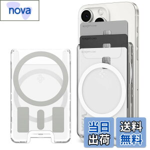 �y���������z[Spigen] MagSafe�J�[�h�P�[�X�y���ʃ}�O�l�b�g�ŃX�}�[�g�Ȋ��p�z iPhone 17e iPhone 17/16/15/14/13/12�V���[�Y �N���A �����J�[�h�P�[�X ���͂Ȏ��� �E���g���E�n�C�u���b�h�E�}�O�t�B�b