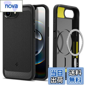 �y���������zSpigen �y�n��19�N�̋Z�p�́z iPhone 17e / 16e �P�[�X MagSafe �}�O�l�b�g���� �X�g���b�v�z�[�� �}�b�g �ϏՌ� �ČRMIL�K�i ���M�b�h�E�A�[�}�[�E�}�O�t�B�b�g ACS09152 (�}�b�g�E�u���b�N