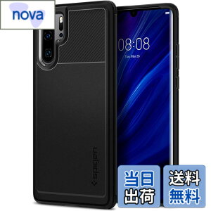 �y���������z�ySpigen�z HUAWEI P30 Pro �P�[�X [ HW-02L ] �Ή� TPU �ČRMIL�K�i�擾 �ϏՌ� �Ռ��z�� ���M�b�h�E�A�[�}�[ L37CS25725 (�}�b�g�E�u���b�N)