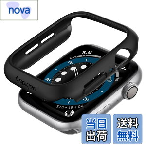 �y���������zSpigen Apple Watch �P�[�X 44mm �y Apple Watch SE2 / SE / 6 / 5 / 4 �Ή� �z ���� �Ռ� �z�� �ȒP�Ȏ��t�� �����^ �V���v�� �X���� �y�� �ی�J�o�[ �A�b�v���E�H�b�`�P�[�X �V���E�t�B�b�g 0