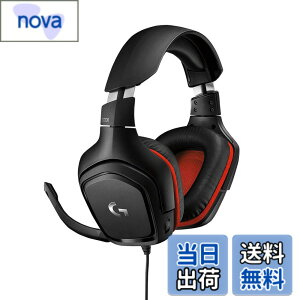 �y���������zLogicool G ���W�N�[�� G �Q�[�~���O�w�b�h�Z�b�g G331 PS5 PS4 PC Switch �L�� 2.1ch �X�e���I 3.5mm �y�� �m�C�Y�L�����Z�����O �P�ꐫ �t���b�N�� �}�C�N�t�� �������K�i �F�F�u���b�N�A�T