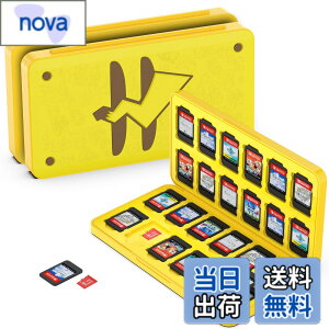 �y���������zGeeRic 24�� �Q�[���J�[�h ���[�{�b�N�X �X�C�b�` �Ή� �\�t�g�P�[�X 24��Micro SD �������[�J�[�h ���[�� Switch/Switch Lite/Switch OLED ���f���Ή� �R���p�N�g ���^ �y�� �h�o �����^ ����
