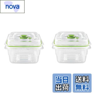 �y���������zFoodSaverJapan �y�����z �t�[�h�Z�[�o�[�^��t���b�V���{�b�N�X �F�F�N���A�A�T�C�Y�F1200ml2��