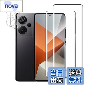 �y���������z(2+2���Z�b�g) For Xiaomi Redmi Note 13 Pro+ �t�B���� 3D�J�[�u�t�B���� (2��) + �����Y�ی�t�B���� (2��)�yYCJDP 2024�V�o��z���Ɏq9H �����ߗ� �����x�^�b�` �����z�� �������� �C�A�h�~ 