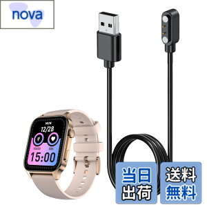 �y���������zFor TopLuck X5S 1.96�C���` �X�}�[�g�E�H�b�` �[�d�P�[�u�� USB ���C�[�d��yKONXISA�z�ėp�}�O�l�b�g�R�[�h ���C�z�� ���ϋv �y�� ������ �����^�ѕ֗� ���s�p�i1�{�Z�b�g�j �F�F�u��