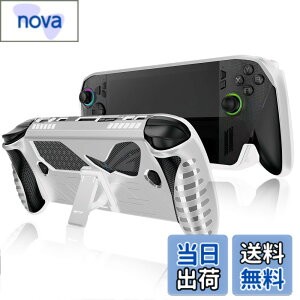 �y���������zHUKWIMO For ROG Xbox ally/ROG Xbox ally X �p �P�[�X �S�ʕی�J�o�[ �ϏՌ� �h�� �h�o �����[�d�\ �S�ʕی� �L�Y�h�~ ���O���ȒP ROG Xbox ally/ROG Xbox ally X �Ή� (�z���C�g) �F�F�z���C�g