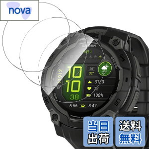 �y���������z�y3������zFor Garmin Instinct 3 45mm �t�B���� �����K���X �����ߗ� ���^�b�`�� Greerass �ی�t�B���� ���Ɏq�f�� ��U�h�~ �Ռ��z�� �������� �w��h�~ �����z�� �C�A���X �\��t����