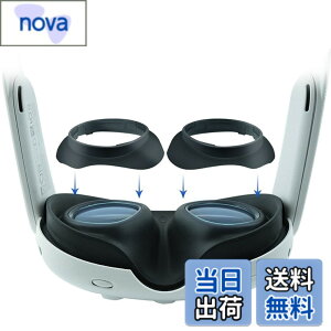 �y���������zLICHIFIT VR�����Y�v���e�N�^�[Meta Quest 3�Ή� 2in1 �����Y�t���[��/�ዾ�X�y�[�T�[ �ዾ��VR�����Y�ɏ����̂�h�� �����Y�X�N���b�`�h�~ ���h�~ �ߎ� �A�N�Z�T���[ �F�F�u���b�N