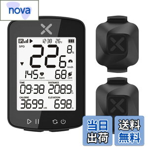 �y���������zXOSS GPS �T�C�N���R���s���[�^ �Z�b�g �T�C�R�� GPS ���� �X�s�[�h �P�C�f���X�Z���T�[ ���C�����X Bluetooth ANT+�Ή� �F�F��