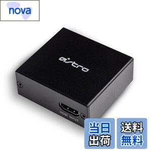 �y���������zLogicool G ASTRO Gaming HDMI �A�_�v�^�[ for PS5 PS4 �~�b�N�X�A���v �p �I�v�e�B�J�� ���f�W�^�� �I�[�f�B�I SPDIF �������� AHS-HDMIADP �������K�i �F�F�u���b�N