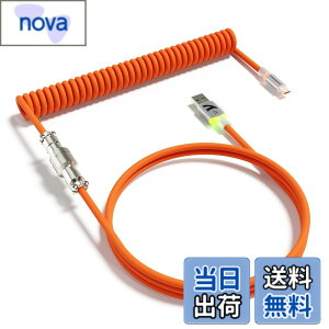 �y���������zATTACK SHARK C01ULTRA �L�[�{�[�h �R�C���P�[�u�� ���E�� �q��R�l�N�^�t�� RGB���C�g���� Type-C USB-A ���ϋv �F�F�I�����W
