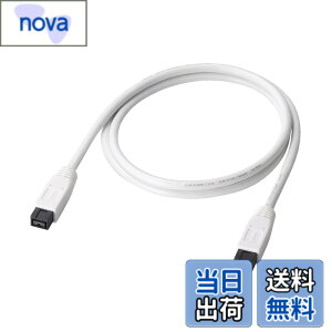 �y���������z�G���R�� IEEE1394b FireWire800�P�[�u�� �z���C�g �T�C�Y�F1.0m