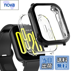 �y���������zHianjoo 2���� Xiaomi Redmi Watch 5 Active �Ή� �P�[�X �t�B���� [�ی�J�o�[ + �t�B���� ��̌^] Xiaomi Redmi Watch 5 Active �Ή� �J�o�[ TPU�f�� �\�t�g�P�[�X �S�ʕی� �ی�t�B���� �Ռ��z��