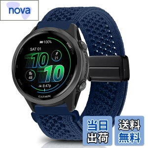 �y���������z[KeeFos] 20mm �o���h Garmin(�K�[�~��) Garmin Forerunner 170/170 Music 70/Approach J1/Forerunner 570 42mm/165/245/645/Approach S50/S44�Ή� �����o���h �i�C�����f�� ���C�o�b�N�� �}�O�l�b�g���o�b�N�� �ւ�