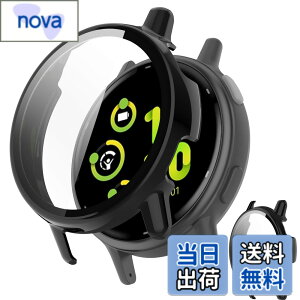 �y���������zINIAYOH For Garmin vivoactive 5 �J�o�[ �K�[�~�� vivoactive 5 �ی�P�[�X �����K���X�t�B����+���ϏՌ�PC�t���[�� ���˒ጸ �w��h�~ �y�ʃX�����݌v �F�F�u���b�N�A�T�C�Y�Fvivoactive 5