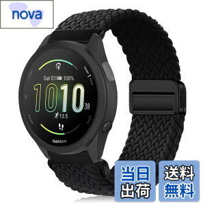�y���������z[KeeFos] 20mm �o���h Garmin(�K�[�~��) Forerunner 170/170 Music /70/Approach J1/Forerunner 570 42mm/165/245/645/Approach S50/S44/Vivoactive 6/5�Ή� �����o���h �i�C�����f�� ���C�o�b�N�� �}�O�l�b�g���o�b�N