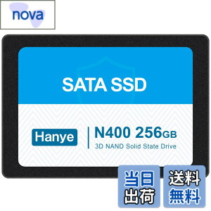 �y���������zHanye SSD 3D NAND TLC�̗p ����2.5�C���` SATAIII 6Gb/s 520MB/s �A���~��➑� ���K�㗝�X�i ����3�N �T�C�Y�F256GB