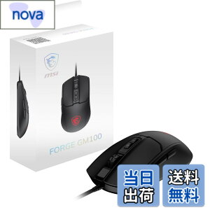 �y���������z�y����zMSI FORGE GM100 �I�v�e�B�J�� �Q�[�~���O�}�E�X �L�� MS0716 �F�F�u���b�N